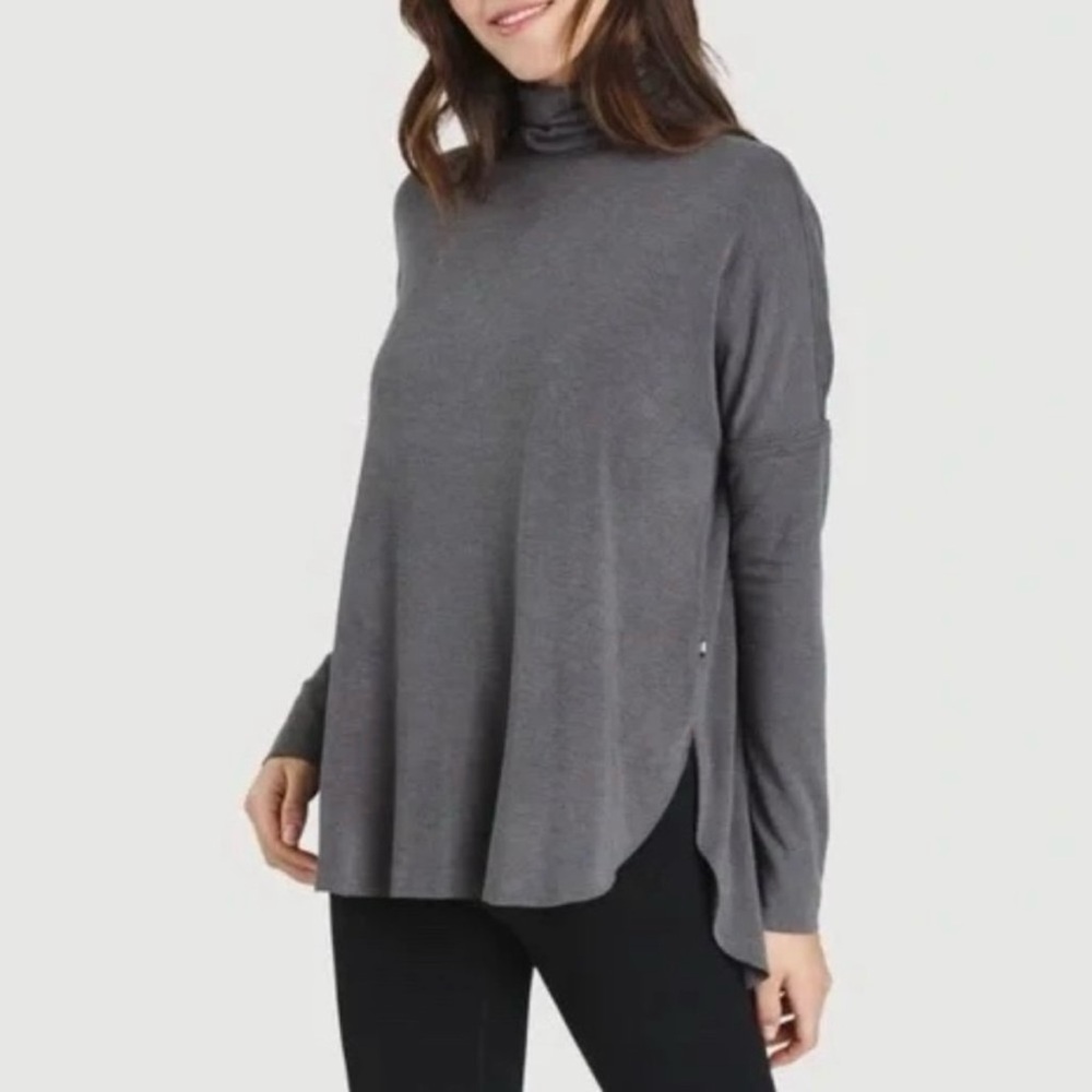 Kit and Ace Burrow Brushed Turtleneck Sz- L Lagenlook Pullover Gorpcore Hygge